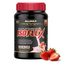 ALLMAX Nutrition ISOFLEX Vadakuvalk isolaat, maasikas - 2 naela - 27 grammi valku Scoopi kohta - nullrasv ja suhkur - 99% laktoosivaba - gluteenivaba ja sojavaba - ligikaudu 30 serveerimist