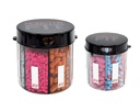 Monster & Monster Jr Täiendusravimite pillid Dispensers 2 Pack koos sildid, ekstra suured ja väikesed pillid konteiner pudelid käsitseda peaaegu iga täiendus, lihtne ära visata (Monster & Monster Jr.)