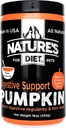 Looduse Dieet Lemmikloom Kuivatatud Kõrvitsapulber Seedetrakti Abi Looduslik Fiber kindlale toolile, Regulaarsus (16 oz = 53 Servings)