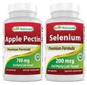 Parim looduslik Apple Pectin 700 mg ja Selenium 200 mcg