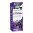 Nature's Way Sambucus Elderberry Traditsiooniline immuunsüsteemi siirup, väga kontsentreeritud must leedripuu ekstrakt, traditsiooniline immuuntoetus *, maitsev marjamaitseline, 8 Fl Oz (pakendamine võib varieeruda)