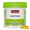 Swisse sojaletsitiini 1200mg Softgels Kapslid | Säilitab maksa tervist ja funktsiooni * | Toetab rasva ainevahetust * | Koliiniletsitiinilisa 1200 mg | 180 Softgels