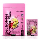 PowderVitamin Electrolytes Powder Plus, Keto, Vaarika Lemonade, Sugar Free, Roosa Himaalaja sool, 1000mg kaalium, 120mg Kaltsium, 120mg Magneesium, Non-GMO, Zero Calories, (16 Hüdratsioonipaketti)