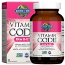 Eluaed Vitamiinikood Toores B-12-30 Kapslid, 1000mcg Terve toit B12 Metüülkobalamiin energia, Vegan Metüülkobalamiin Plus Probiootikumid ja ensüümid, Gluteenivabad toidulisandid