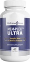 Mem-Plex Ultra, Natural Memory Support Supplement koos fosfatidüül Serine, Bacopa Monniera ekstrakt ja neurofaktor Terve kohvi puuvilja ekstrakt, 60 kapslit