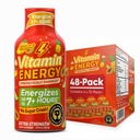 Vitamiinienergia fookus + ekstra tugevus Energia Shot Tropical Infusioon 48 Pack, 260mg looduslik kofeiin, B-vitamiinid, CoQ10, aminohapped, fookus, tootlikkus ja selgus, nullsuhkur, gluteenivaba, 1,93 fl oz