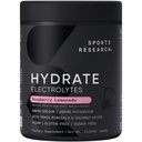 Spordiuuringud® Hüdraatelektrolüütide pulber - suhkruvaba ja looduslikult maitsestatud vitamiinide, mineraalide ja kookosveega - toetab hüdreerimist - Vaarika limonaadi - 90 serveerimist