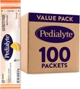 Pedialyte Electrolyte Powder Packets, Orange, Hüdratsioonijook, 100 ühekordselt kasutatavat pulbripaketti
