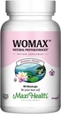 Menopausi täiendused naistele kuumad vilgud ja öised higised - hormoonide tasakaal, menopausi leevendamine naistele ja perimenopausi tugi - Black Cohosh, DIM & Red Clover - Womax - 60 Ct