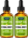 Hеmp Oil (2 Pack) - 500 000 - Colorado Sеed Extract - Natural Omega 3, 6, 9 Allikas - Made in USA - Providеs Restful Sleep