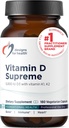 Disainid tervise D-vitamiini Supreme - Vitamiin D 5000 IU koos 2000mcg vitamiin K kui MK4 luude tervise, südame tervise, meeleolu ja immuunsüsteemi tugi - Vitamiin D3 täiustatud GG täiendada (180 kapslit)
