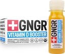 +GNGR D-vitamiini võimendaja – troopilise immuunsuse suurendaja väljaanne Külmpressitud ingveri löök ananassi, kirgliku puuvilja, oranži, kurkumi ja D3-vitamiiniga. meeleolu, immuunsus ja energia. 2 fl oz (pakk 12)