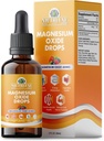 Vedel magneesiumoksiid 400 mg tilgad - vedel magneesiumoksiidi lisand luu, lihaste ja südame tervisele, keelealune magneesiumoksiid, kõrge potentsi, kergesti imenduv, 60 ml