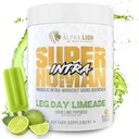 ALPHA LION Superhuman Intra Workout Pulber meestele ja naistele, Aminohapped Jook, Lihaste Taastamise Lisand, BCAA Pulber, Elektrolüüdid Ja Hüdratsioon Segu (42 Servings, Lume Maitse)