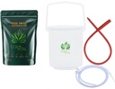 Kohvi Enema komplekt värvi puhastamiseks 1 LB Küünlakohviga - Gerson Heakskiidetud Kodu Enema Kit - Enema Bucket Kit - Therapy Roast Coffee Detox Cleanse - Enema Coffee Organic