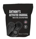 Anthony's aktiveeritud süsi, 1 naela, valmistatud USA-s, Ultra Fine, Gluteenivaba ja toiduklass