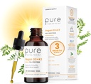 Puhas Therapro Rx Vegan D3 + K2 Orgaaniline 100% Liposomal 10 ml Made in USA | 3 kuu pakkumine | Maksimaalne imendumine Vitamiin D3 ja vitamiin K2 täiendused meestele ja naistele, D3 Vitamiin 5000 RÜ