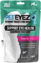 PetEyez Tear plekieemaldaja Vitamiiniravi koertele - toetada silmade tervist ja vähendada sügelust ja pisarate pleki kogunemist - 100% looduslik koeraravi supertoitude, antioksüdantide ja toitainetega - lambamaitse - 1oz