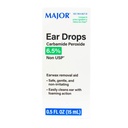 Major Pharmaceuticals 255984 Otic Ear Drop, võrreldes Debrox, 15 ml Volume, Boxed