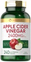 Carlyle Õunasiidri äädikakapslid | 2400mg | 240 Count | Non-GMO, Gluteenivaba täiendus