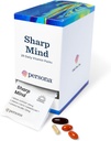 Persona Nutrition Sharp Mind Vitamin Pack vaimse selguse ja fookuse jaoks (28 Pack) - Sisaldab Ginkgo Biloba, Omega 3 kurkumi ja aju toetuse segu