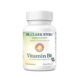 Dr Clark Vitamiin B6 täiendus, 230 mg, 100 kapslit