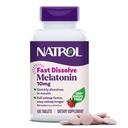 Natrol Melatoniin 10mg Kiiresti Lahustuvad Tabletid - Maasikas Maitse, 100 Count, Sleep Support, Kiire Lahustada Melatoniini Täiskasvanutele, 100-päevane pakkumine