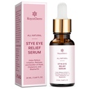 Roycederm Stye Eye Treatment Seerum: Natural Stye Remover Styes Chalazion ja Blepharitis - Safe & Fast Relief (0,68 Fl Oz (1. pakk))