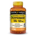 MASON NATURAL piparmündiõli 50 mg soolestikuga kaetud lisand, 90-päevane seedetrakti tugi normaalselt toimivale soolelele, Softgel pillid