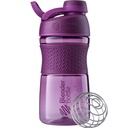 BlenderBottle 20-Ounce SportMixer Twist Cap Tritan Grip Shaker pudelid, Merevägi ja Plum