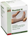 Lohmann & Rauscher Rosidal K Short Stretch Compression Bandage, kasutamiseks ägeda ja kroonilise lümfedeemi, turse ja venoosse puudulikkuse ohjamisel, 3,93" x 11 Yards (10 cm x 10m), 1 Roll