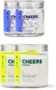Cheers Classic Combo | Restore + Hydrate | Rehüdraat & Feel Better After Drinking | DHM, L-tsüsteiin, B-vitamiinid, elektrolüüdid | 12 annust Iga | Maksatoetus | Elektrolüütide toidulisandid