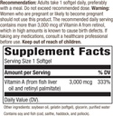 Looduse tee A-vitamiin - 10000 IU - 100 Softgels