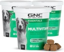 GNC Lemmikloomad Essentsid Koer Multivitamiinid Pehmed Närid, Lõheõli Koer Täiendus Bacon Maitse, Immuunsüsteemi Booster ja Naha ja Coat Toeta närimist vitamiinide ja mineraalidega, 60 Loe - 3 Pack