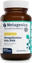Metagenics MetaKids DHA - Kids DHA & EPA Supplement - for Brain Health & Support* - Immune Support* - from Calamari Oil - Natural Fruit Flavor - 120 Softgels