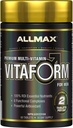 ALLMAX VITAFORM - 60 tabletti - Premium multivitamiin meestele - kuus funktsionaalset kompleksi + C-vitamiin, D3 ja tsink - 30 serveerimist