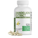 Bronson Dandelion Root High Potency Supplement, toetab üldist head tervist ja heaolu, traditsiooniline diureetiline maitsetaim - mitte-GMO, 120 taimekapslit