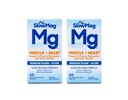 SlowMag MG Lihased + Südame Magneesiumkloriid Kaltsiumiga Tabletid 60 Loe (pakk 2)