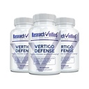 Uuringud kontrollitud vertiigo kaitse - Soojendage sümptomeid ja toetage sisemist kõrva tasakaalu - D3-vitamiin, ingver, Ginkgo Biloba, bioperiin - 180 kapslit