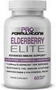 Pro Formulations – Elderberry Elite – Strongest available Elderberry Extract 65:1 – Advanced Immune Support Capsules – 60 ct – 1000 mg per Serving – Taimetoitlane, No Artificial Colors or Maitsed