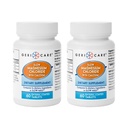 Gericare Slow Magnesium Chloride | Kaltsium tabletid Geri-Care | toitumisalane täiendus | 60 Count pudel (pakk 2)