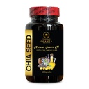 CHIA seemnelisa - kõrge kiudaine ja valk oomega-3-lisandiga, chia seemnevitamiin, vegan chia seemneõli, chia seemneõli pehmegeelid - 1 pudel