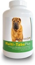 Tervislikud tõud Hiina Shar Pei Multi-Tabs Plus närimistabletid 180 Count