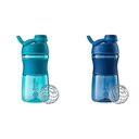 BlenderBottle 20-Ounce SportMixer Protein Shaker pudelid BlenderBall Wire Whisk, Merevägi ja Teal