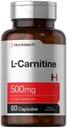 Horbäach L karnitiini lisa 500mg | 60 kapslit | nagu L-karnitiin L-tartraat | Mitte-GMO ja Gluteenivaba