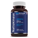 AgeImmune Nattokinaasi Täiendus 4000 FU 200mg - Ensüüm - Kardiovaskulaarne Toetus 120 Kapslit - Tuletatud Jaapani Natto - Valmistatud USA-s ilma magneesiumstearaadita.