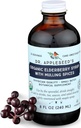 Dr. Appleseed's Organic Elderberry Syrup Max Tugevus 28 000 mg Lapsed + Täiskasvanud Päevane immuunlisaarst - Formuleeritud teaduspõhine puhas vegan 48 päeva pakkumine - 8 Fl Oz
