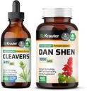 BIO KRAUTER Cleavers Tinktuur 4 Fl. Oz... Dan Shen 100 kapslit