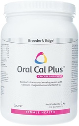 Elustamine Loomatervise Aretaja serv Suukaudne Cal Plus pulber, kaltsium ja vitamiin D3 abistav täiendus imetavatele koertele ja kassidele, toetab tervislikke luid, hambaid ja imetamist, 1 kg