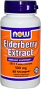 Nüüd toidud Elderberry 500 milligrammi, 60 Veg kapslit (pakk 2)